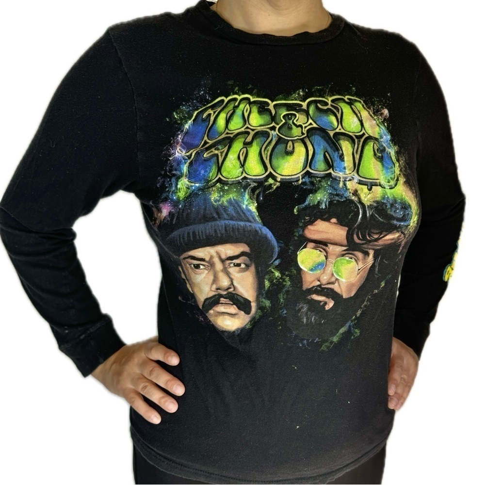 Cheech & Chong - size S/P 100% cotton long sleeve shirt